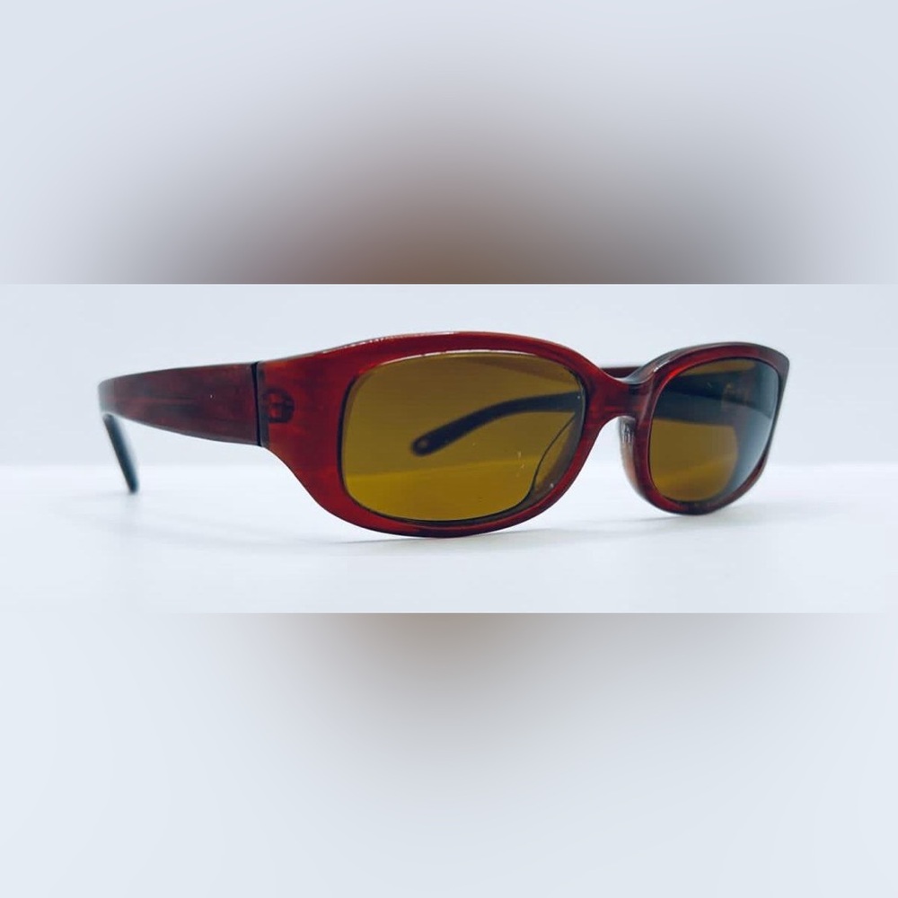Liz Claiborne Burgundy Oval Sunglasses Frames Only